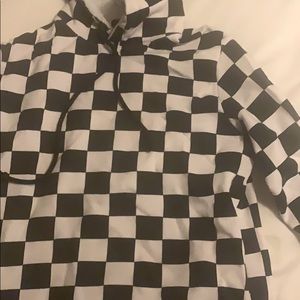 Checkered sweatshirt